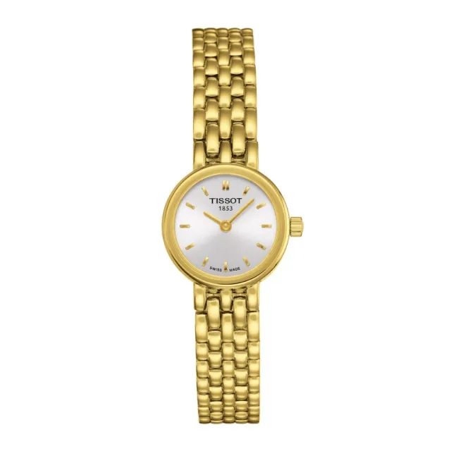 Tissot Lovely Ladies Gold Plated Watch T0580093303100