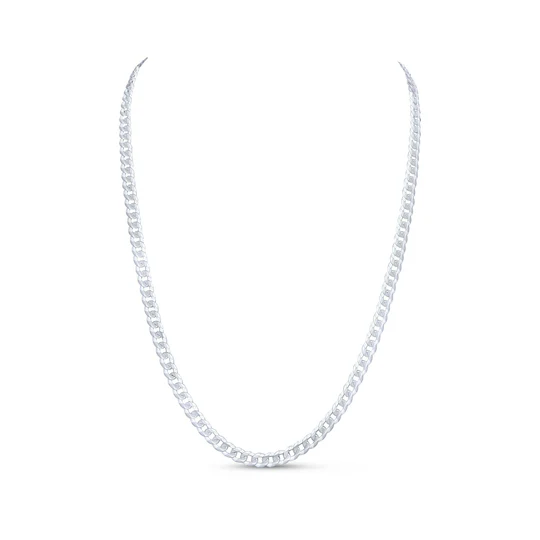 Sterling Silver 22' 5.5mm Curb Chain