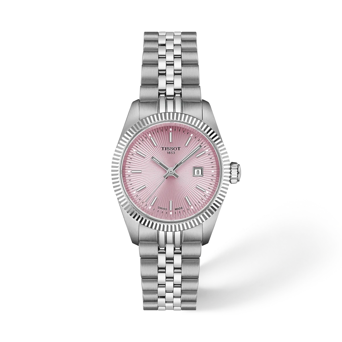 Tissot Ballade Pink Dial Watch T1560101133100