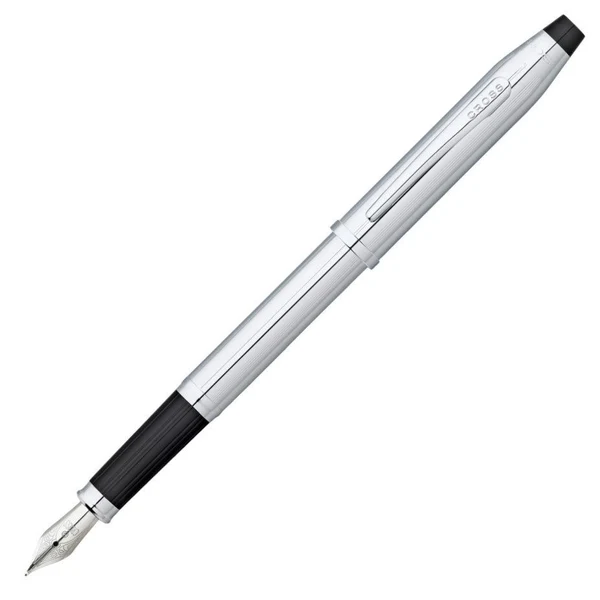 Cross Century Ii Lustrous Chrome Medium Nib Fountain Pen