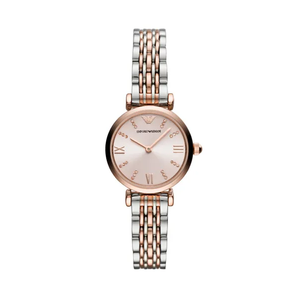 Emporio Armani Ladies Two Tone Watch Ar11223