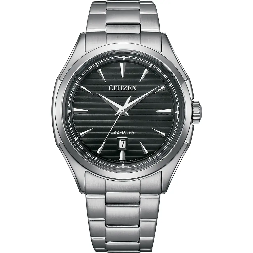 Citizen Mens Sport Eco Drive Watch Black Dial Aw1750-85e