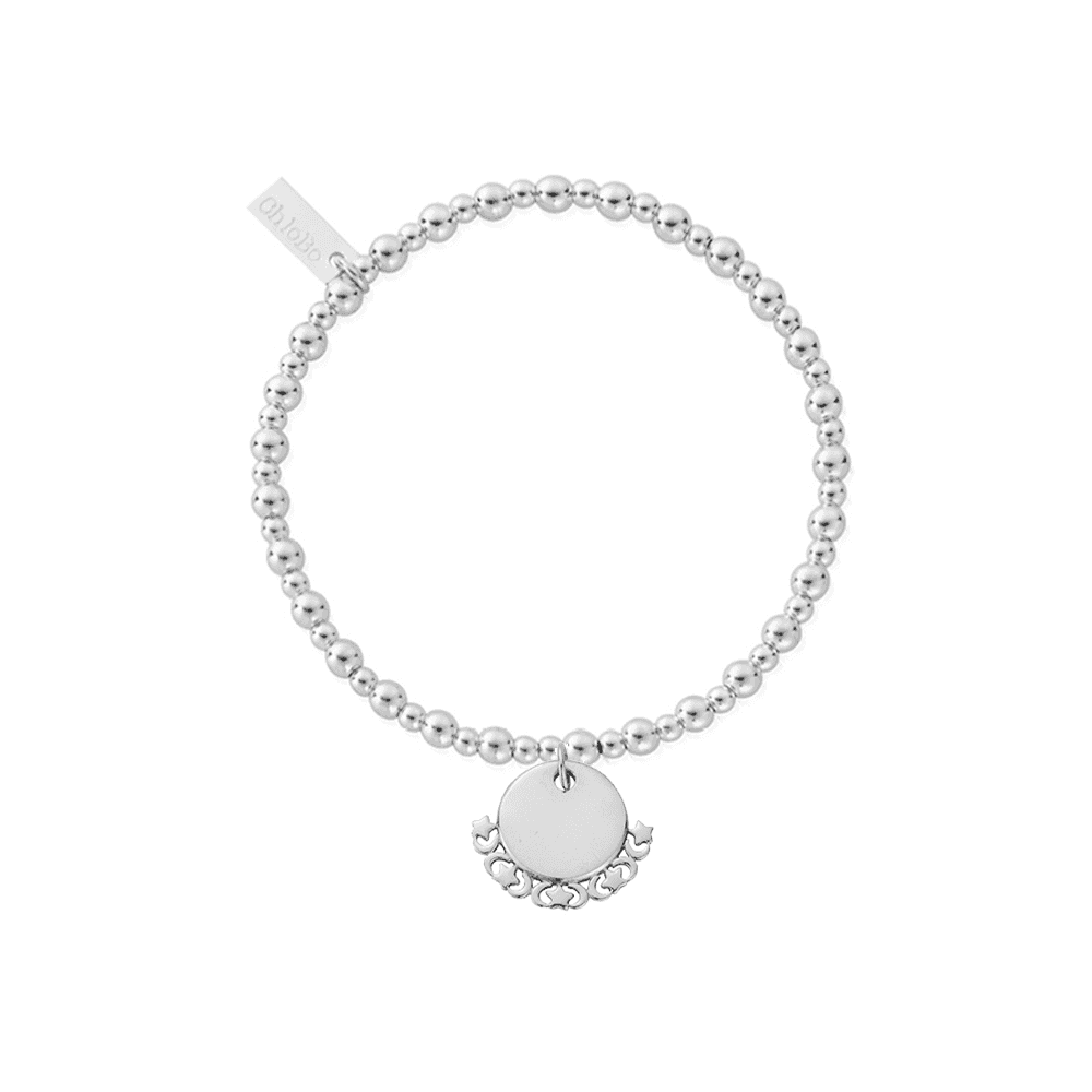 ChloBo Personalised Didi Moon Charm Bracelet PSBDIDI3053