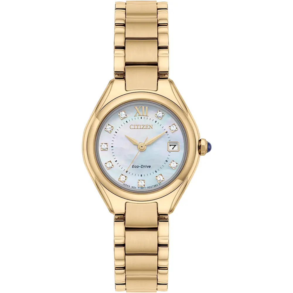 Citizen Ladies Silhouette Crystal Watch Ew2543-85d