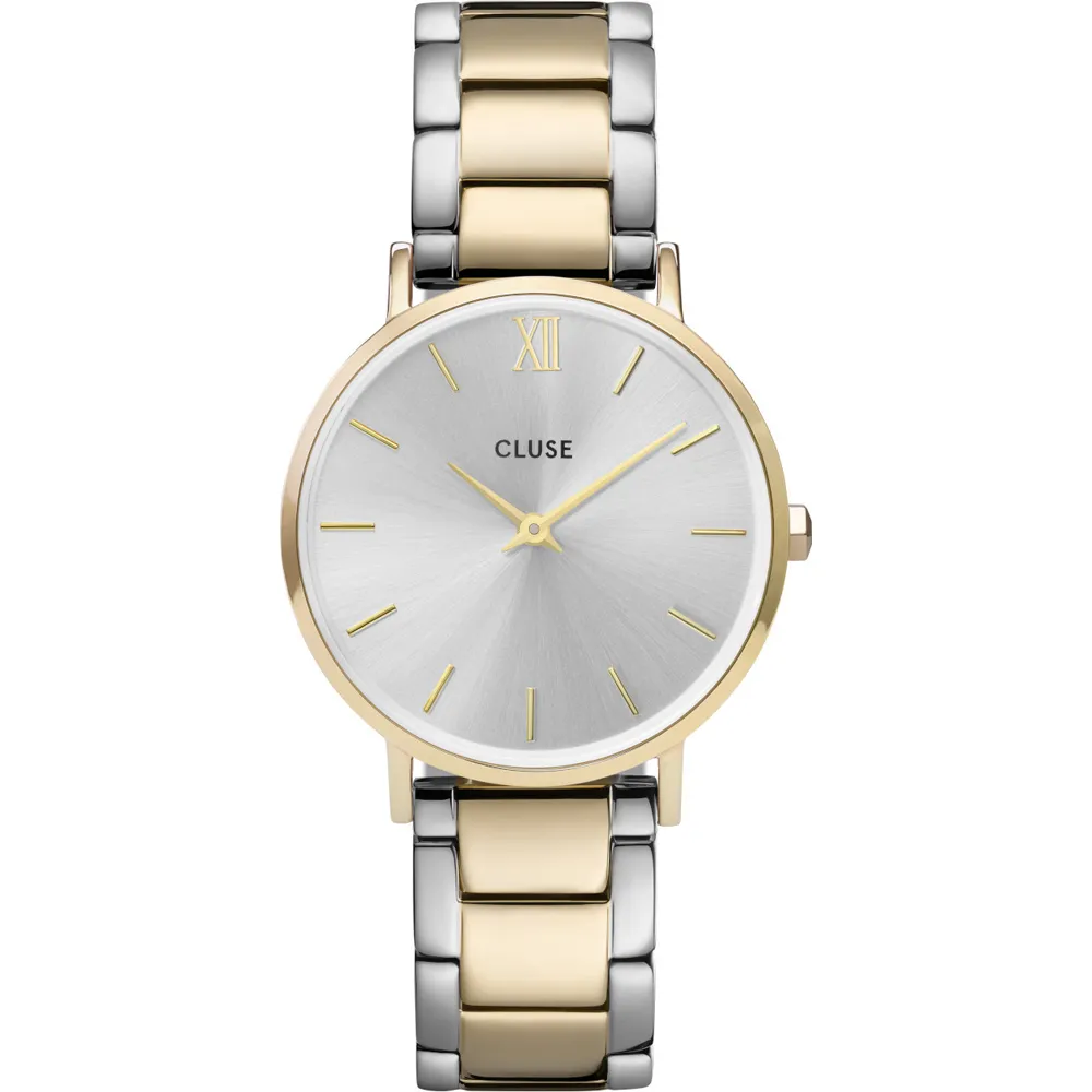 Cluse Minuit Two Tone Linked Watch