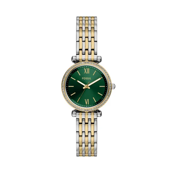 Fossil Ladies Green Dial Watch Es5439