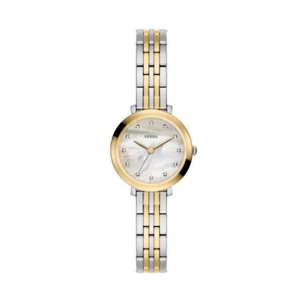 Fossil Two Tone Ladies Jaqueline Watch Es5500