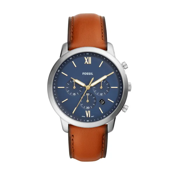 Fossil Gents Blue Dial Watch Fs5453