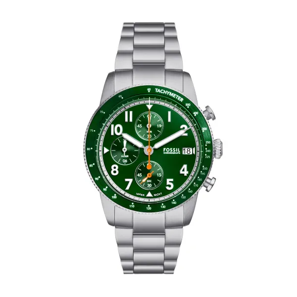 Fossil Sport Tourer Chronograph Stainless Steel Watch Fs6048