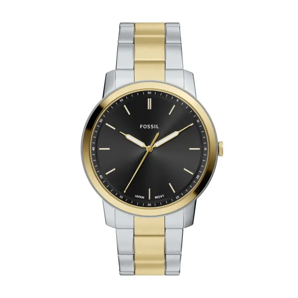 Fossil Two Tone Gents Watch Fs6182