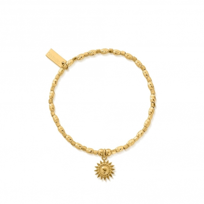 ChloBo GBCFR3086 Women's Gold Tone Soul Glow Sunshine Bracelet