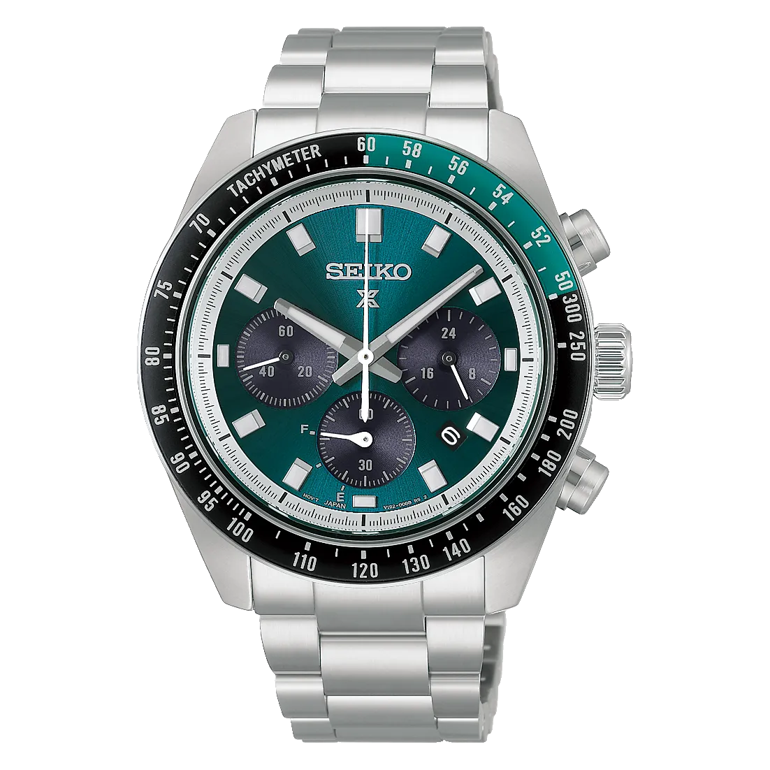 Seiko Prospex Speedtimer Racing Solar Chronograph In Green Hbj003p1