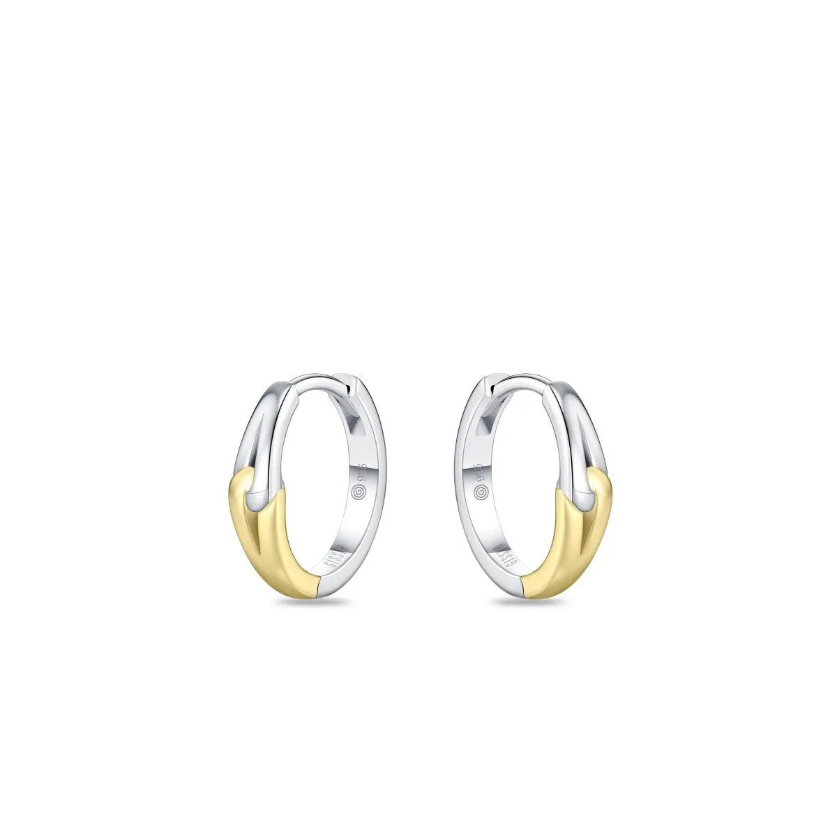 Gisser Jewels Gold Plated Silver Hoops