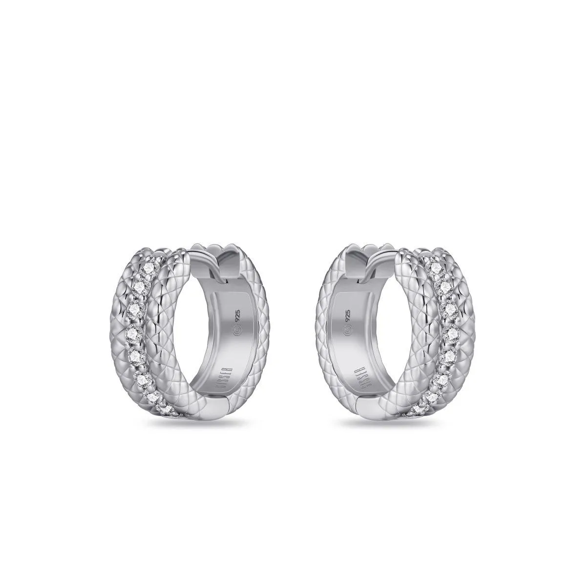 Gisser Gisser Jewels Silver Hoops 15mm