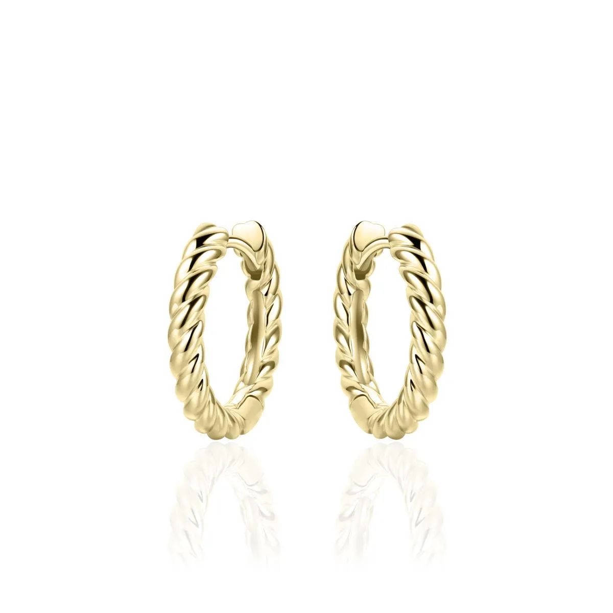 Gisser Sterling Silver Gold Plated Earrings