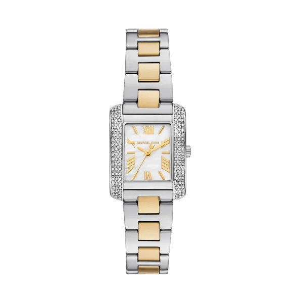 Michael Kors Two Tone Rectangular Dial Mk4882