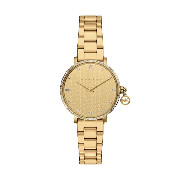 Michael Kors Mini Pyper Pave Gold Mk7572