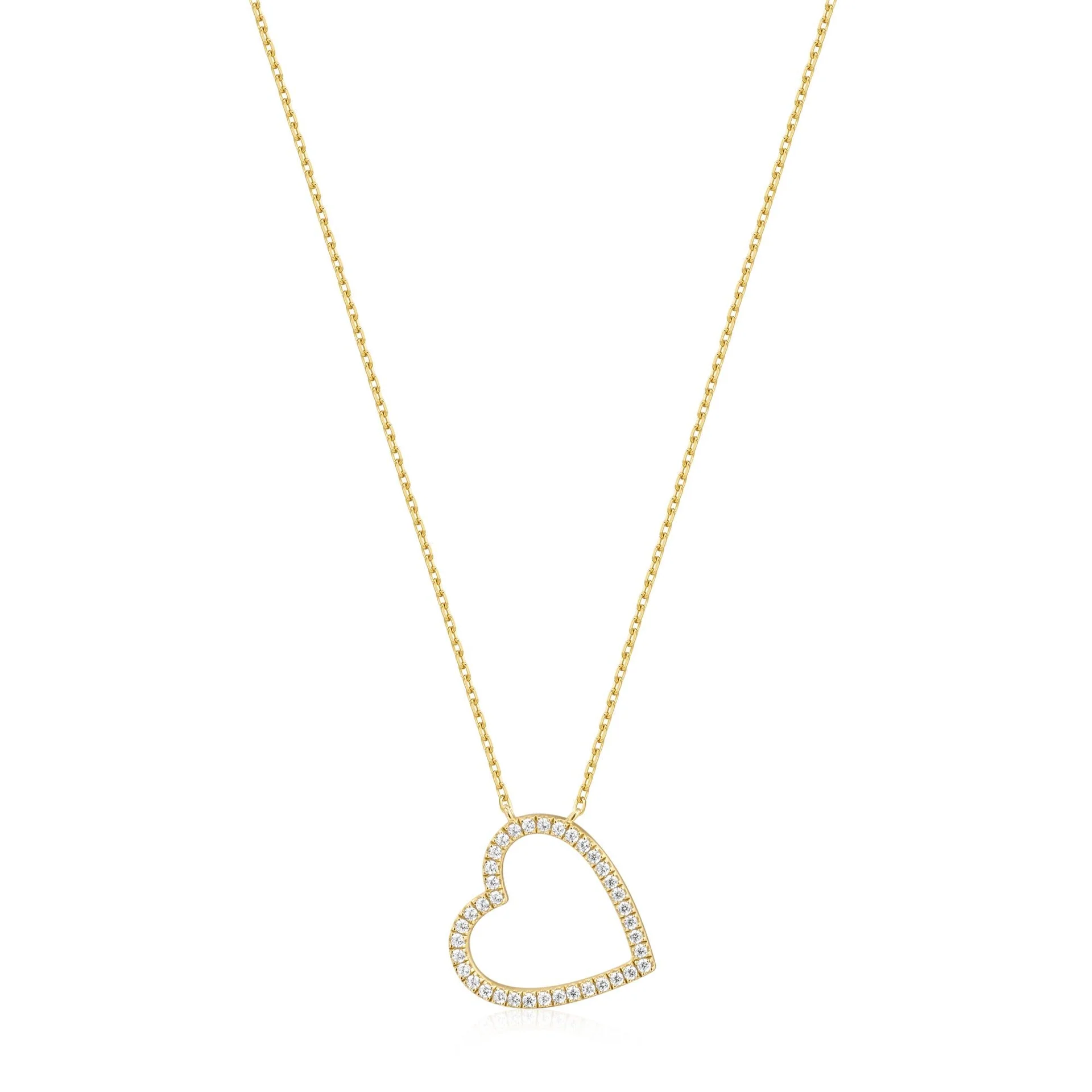 Ania Haie Gold Heart Necklace