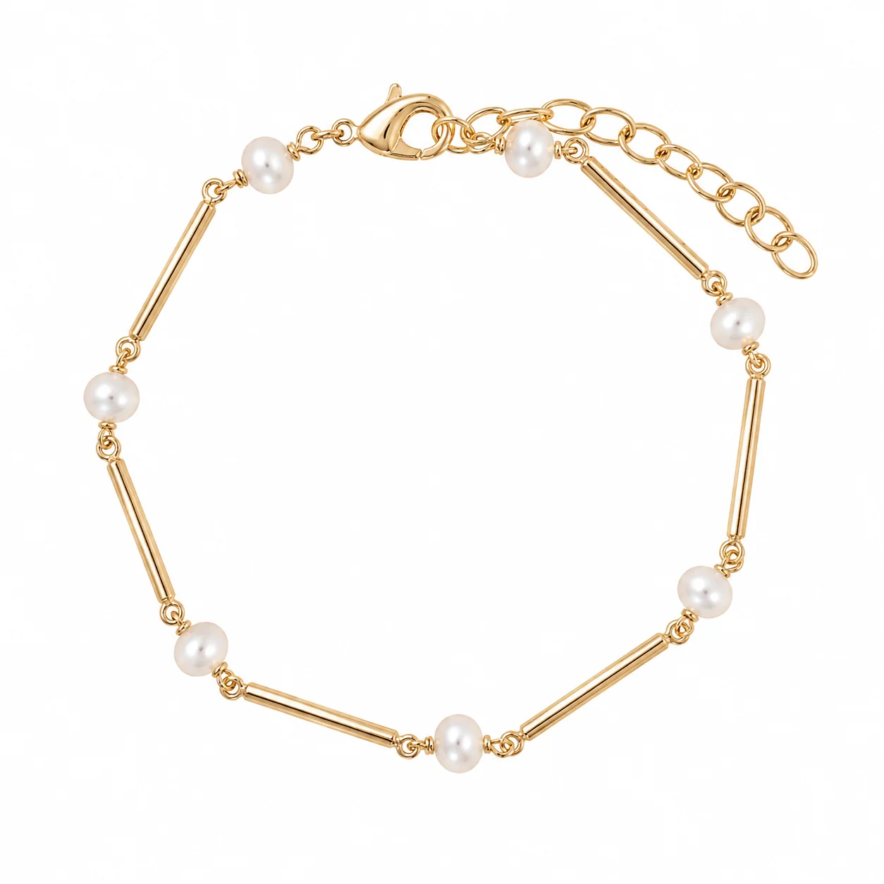 Burren Never Say Goodbye Freshwater Pearl Bracelet