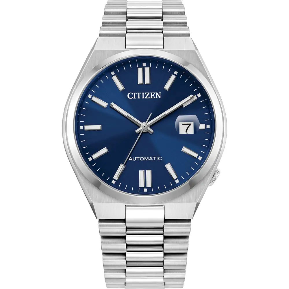 CITIZEN GENTS Tsuyosa Automatic blue dial watch NJ0150-56L