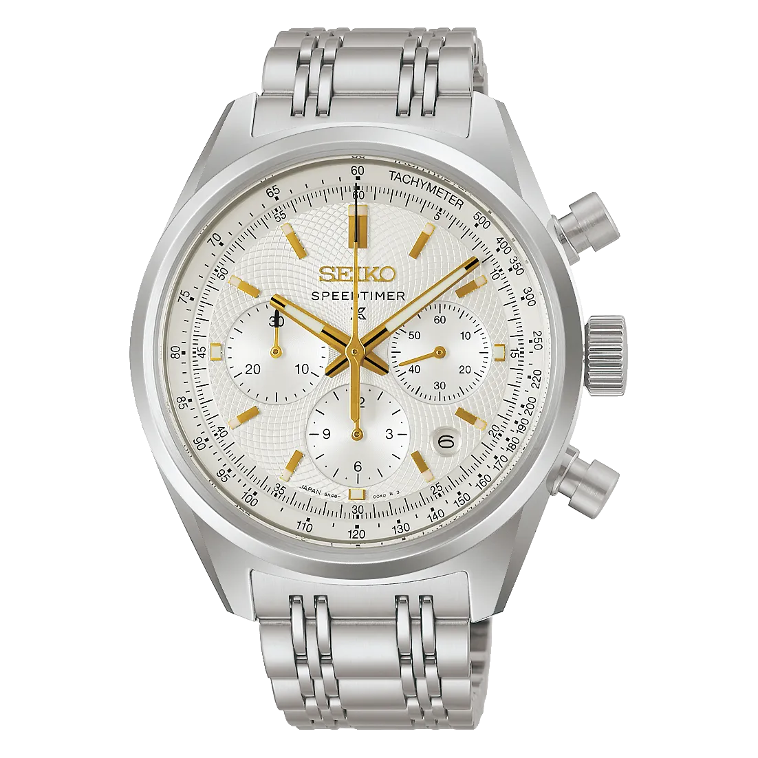 Seiko 140th Anniversary 700 Piece Limited Edition Speedtimer Mechanical Chronograph 