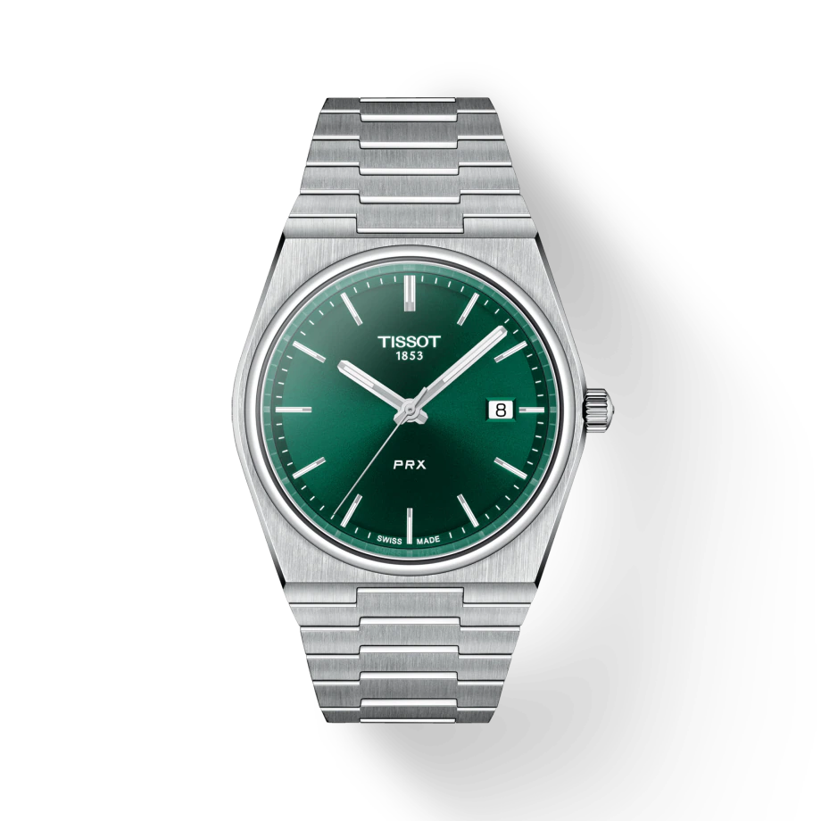 Tissot Prx Green Dial  T1374101109100