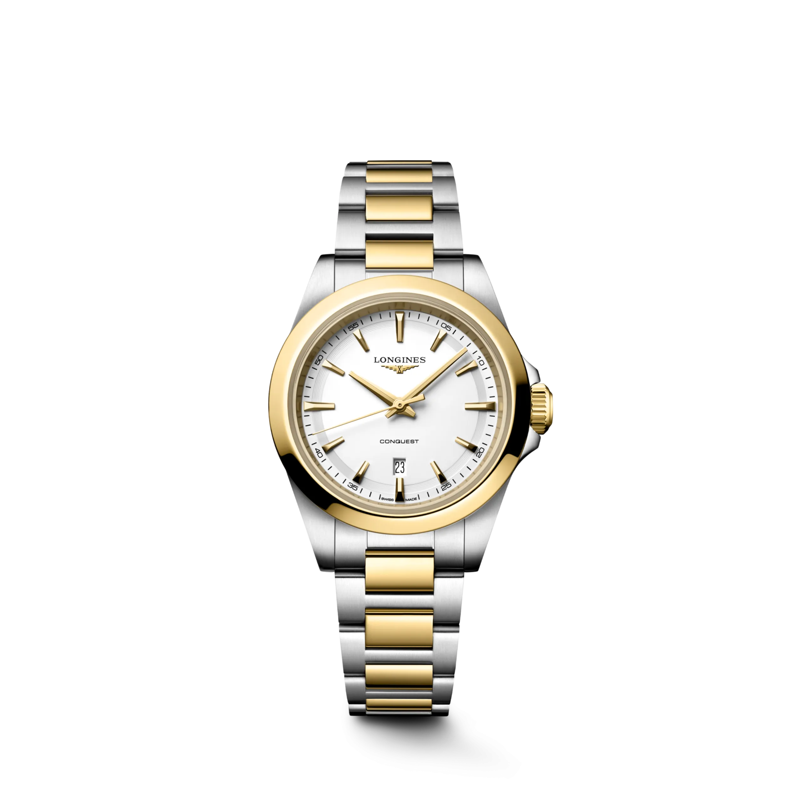 Longines Conquest 30mm Ladies Quartz Two Tone Watch L33503127